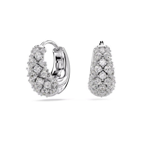 Luxoia - Swarovski Sublima Ohrringe Weiss Rhodiniert - 5732282