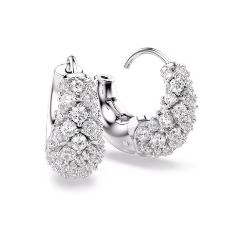 Luxoia - Swarovski Sublima Ohrringe Weiss Rhodiniert - 5732282