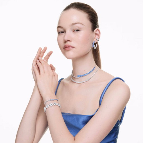 Luxoia - Swarovski Sublima Ohrringe Weiss Rhodiniert - 5732282
