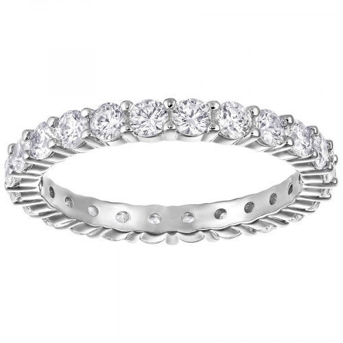 Luxoia - Swarovski Vittore XL Ring Rundschliff Weiss