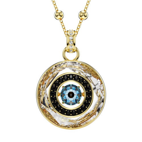 Luxoia - Swarovski Symbolica Halskette Böser Blick Mittel Mehrfarbig Goldlegierungsschicht - 5692166
