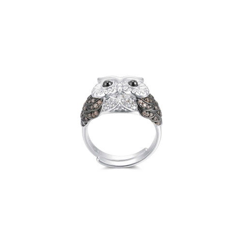 Luxoia - Seinerzeit Merlin Eulen Ring - SZA-1990-119
