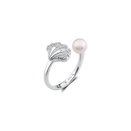 Luxoia - Seinerzeit Mila Muschel Ring - SZA-1990-376