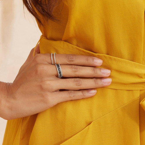 Luxoia - Seinerzeit Jasper Leoparden Ring - SZA-1990-410