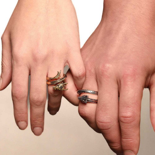 Luxoia - Seinerzeit Drakonis Drachen Ring - SZA-1990-446