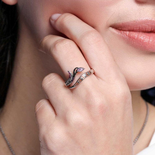 Luxoia - Seinerzeit Flamara Phönix Ring - SZA-1990-452