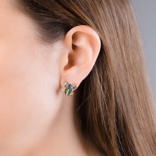 Luxoia - Seinerzeit Fred Frosch Ohrstecker - SZA-2990-140