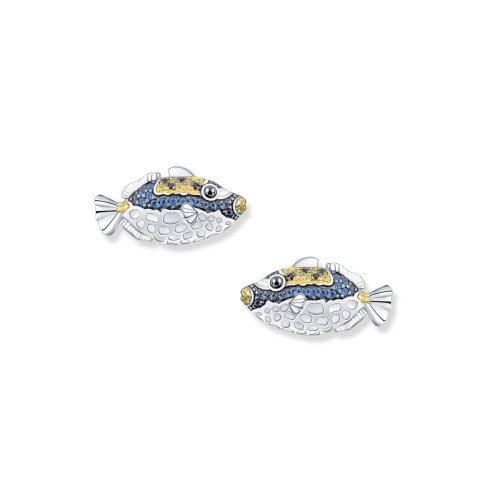 Luxoia - Seinerzeit Loki Fisch Ohrstecker - SZA-2990-248