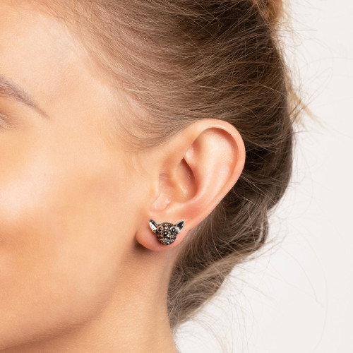Luxoia - Seinerzeit Nicki Hunde Ohrstecker - SZA-2990-294