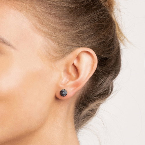 Luxoia - Seinerzeit Saphire Bambus Ohrstecker - SZA-2990-316