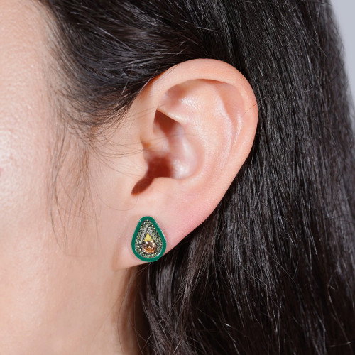 Luxoia - Seinerzeit Avo Avocado Ohrstecker - SZA-2990-362