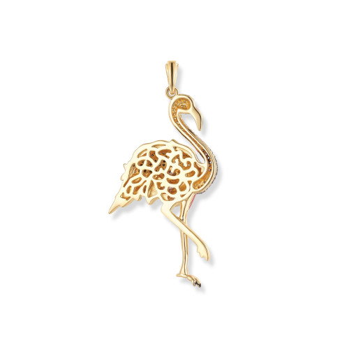 Luxoia - Seinerzeit Fiola Flamingo Anhänger - SZA-3960-404