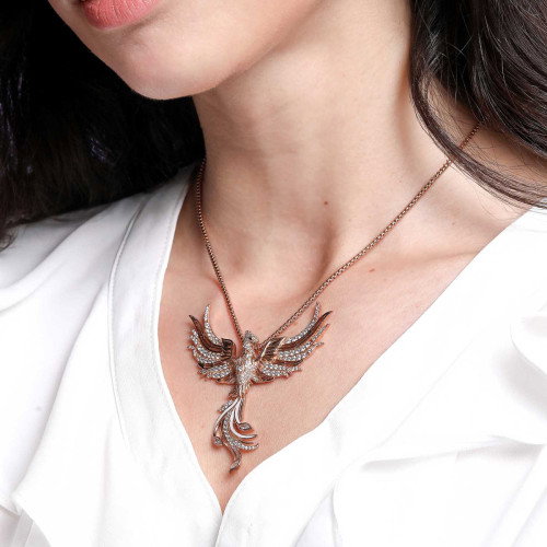 Luxoia - Seinerzeit Ashara Phönix Anhänger - SZA-3980-452