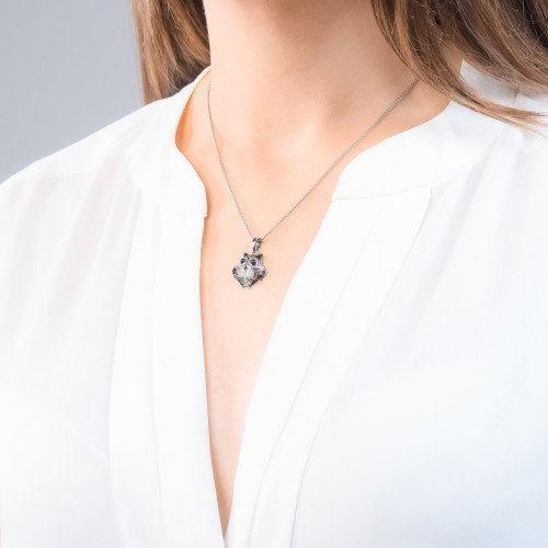 Luxoia - Seinerzeit Finn Eulen Anhänger - SZA-3990-214