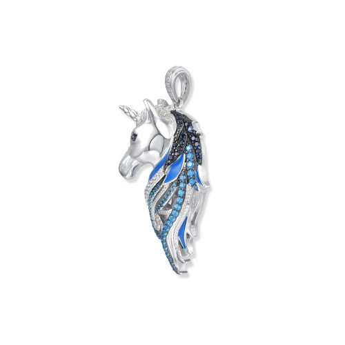 Luxoia - Seinerzeit Azura Einhorn Anhänger - SZA-3990-449