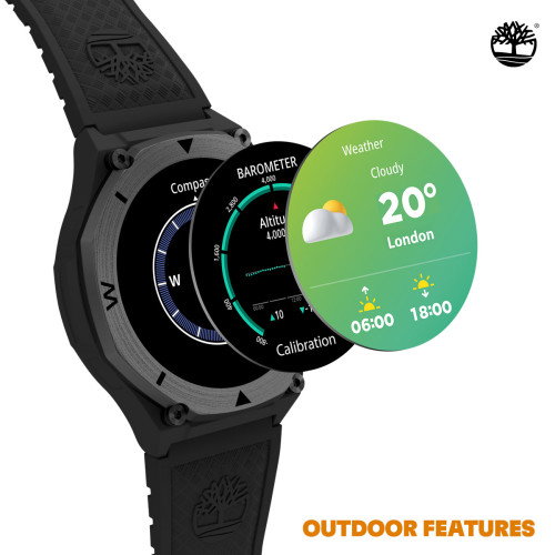 Luxoia - Timberland Trail Force Smartwatch - TDIGB00898X0