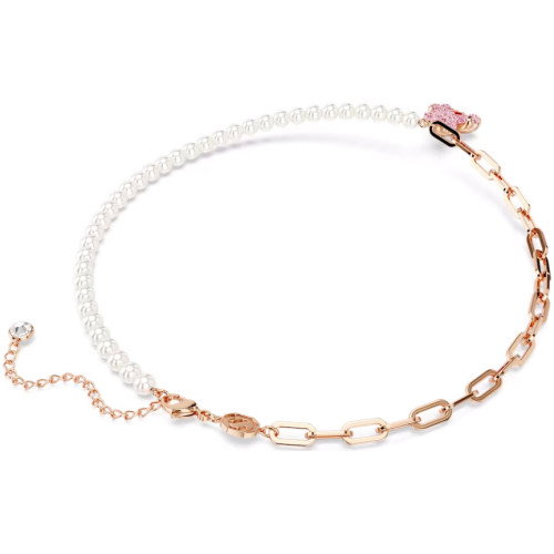 Luxoia - Swarovski Teddy Kristallperle Bär Rosa Roségold Legierungsschicht - 5669166