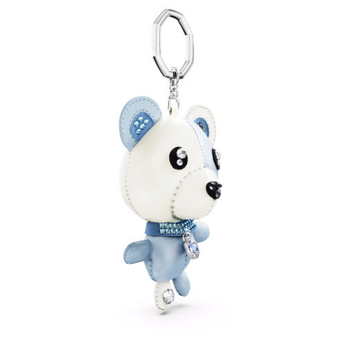 Luxoia - Swarovski Teddy Handtaschen Charm Bär Blau Rhodiniert - 5733771
