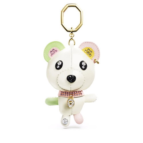 Luxoia - Swarovski Teddy Handtaschen Charm Bär Mehrfarbig Goldlegierungsschicht - 5734069