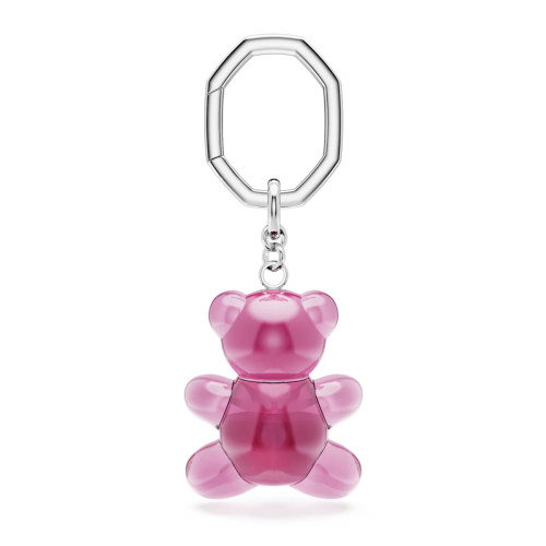 Luxoia - Swarovski Teddy Schlüsselanhänger Bär Rosa Rhodiniert - 5735365