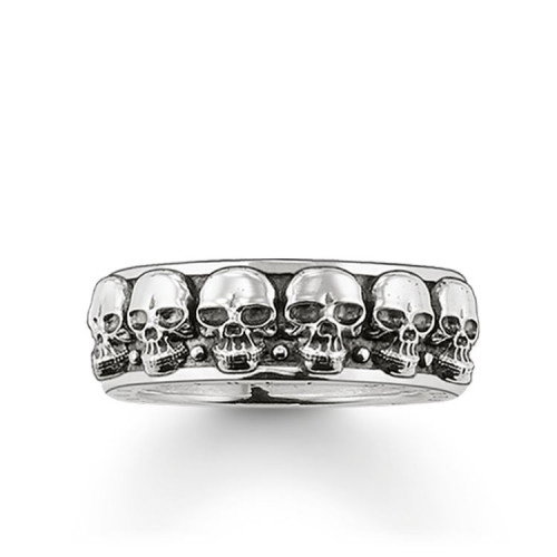 Luxoia - Thomas Sabo Ring Totenköpfe - TR1878-001-12