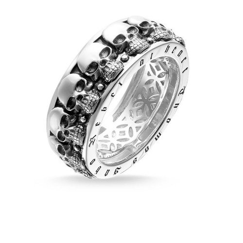 Luxoia - Thomas Sabo Ring Totenköpfe - TR1878-001-12