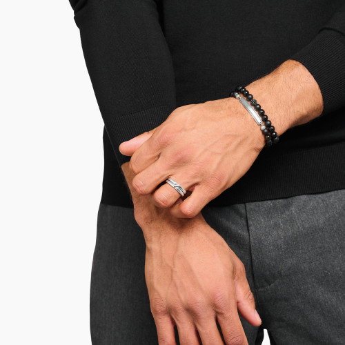 Luxoia - Thomas Sabo Ring gekreuzt Silber - TR2492-001-21