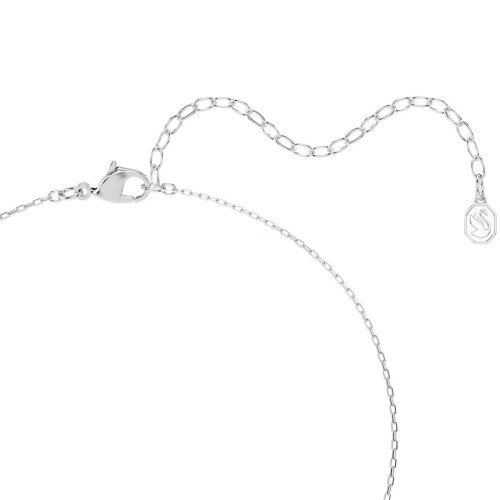 Luxoia - Swarovski Una Angelic Halskette Verschiedene Schliffe Grün Rhodiniert - 5757785