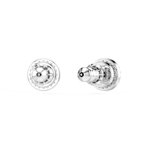 Luxoia - Swarovski Una Angelic Ohrstecker Rundschliff Pavé Weiss Rhodiniert - 5636269