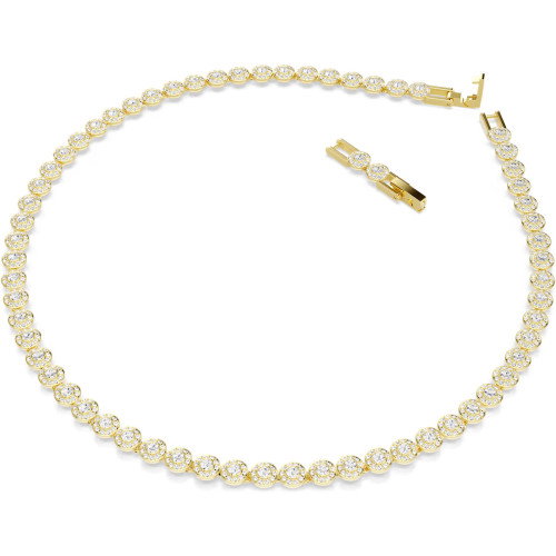 Luxoia - Swarovski Una Angelic Set Rundschliff Weiss Gold - 5720506