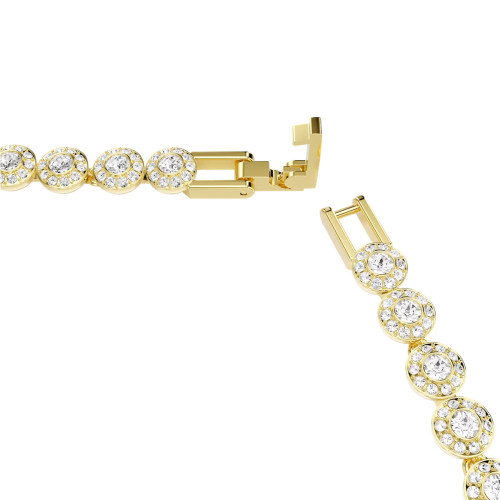 Luxoia - Swarovski Una Angelic Set Rundschliff Weiss Gold - 5720506