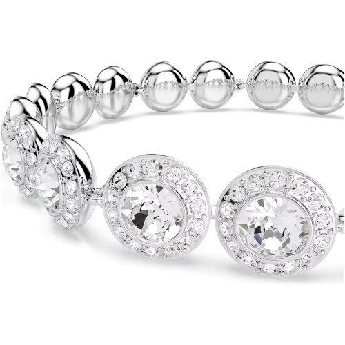 Luxoia - Swarovski Una Angelic Set Rundschliff Weiss Rhodiniert - 5367853