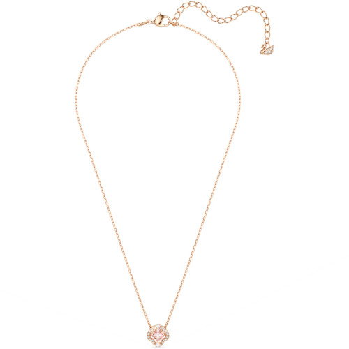 Luxoia - Swarovski Una Halskette Glücksklee Rosa Roségold Legierungsschicht - 5514488