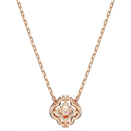 Luxoia - Swarovski Una Halskette Glücksklee Rosa Roségold Legierungsschicht - 5514488