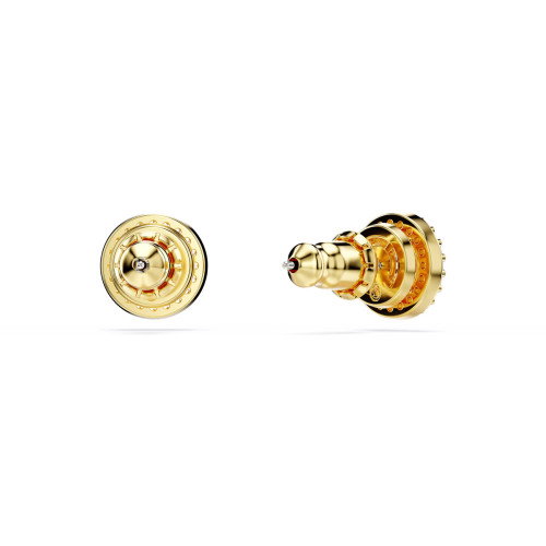 Luxoia - Swarovski Una Angelic Ohrstecker Rundschliff Goldfarben Goldlegierungsschicht - 5686637