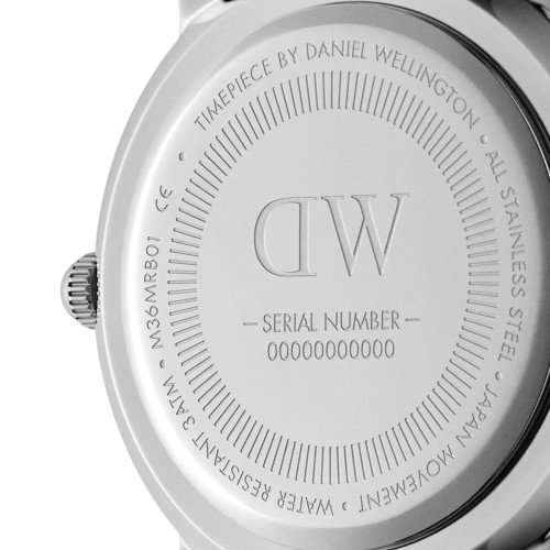 Luxoia - Daniel Wellington Iconic Nato Grey Black - DW00100679