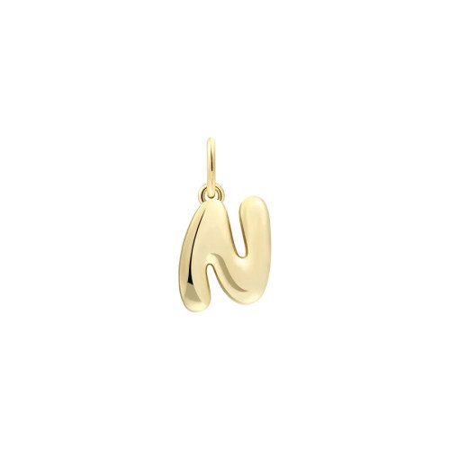 Luxoia - Xenox N Letter Bold Charm - XS10451G/N