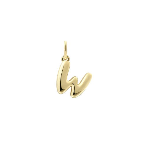 Luxoia - Xenox W Letter Bold Charm - XS10451G/W