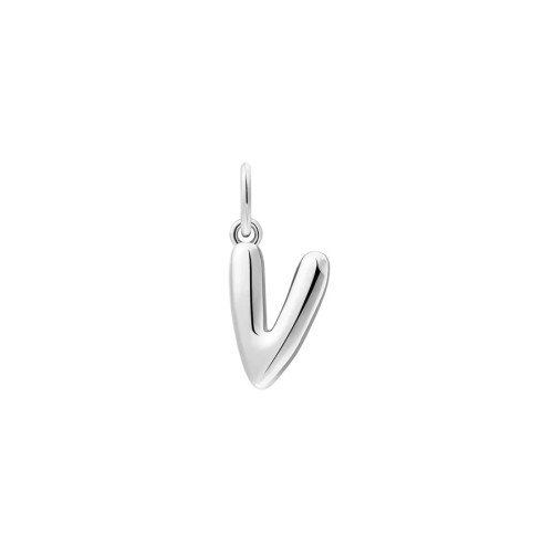 Luxoia - Xenox V Letter Bold Charm - XS10451W/V