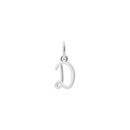Luxoia - Xenox D Letter Italic Charm - XS10452W/D