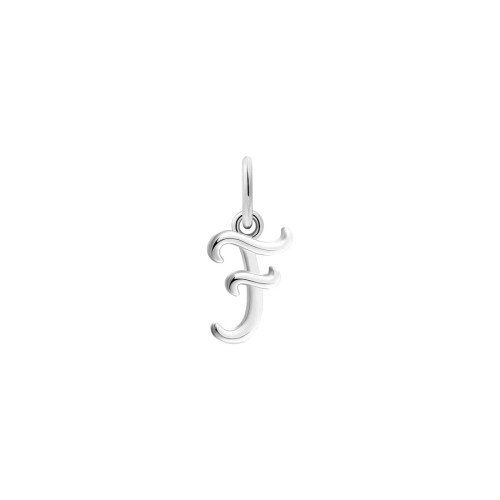 Luxoia - Xenox F Letter Italic Charm - XS10452W/F