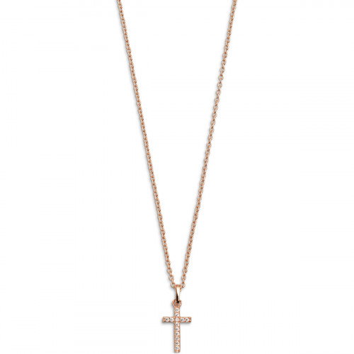 Luxoia - Xenox Modern Classic Kreuz Halskette - XS3522RK