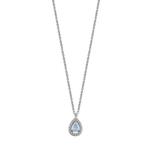 Luxoia - Xenox Fancy Cut Silver Halskette - XS6075