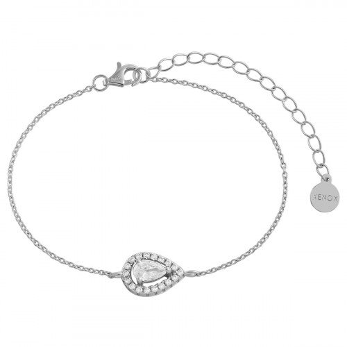 Luxoia - Xenox Fancy Cut Silver Armband - XS6078