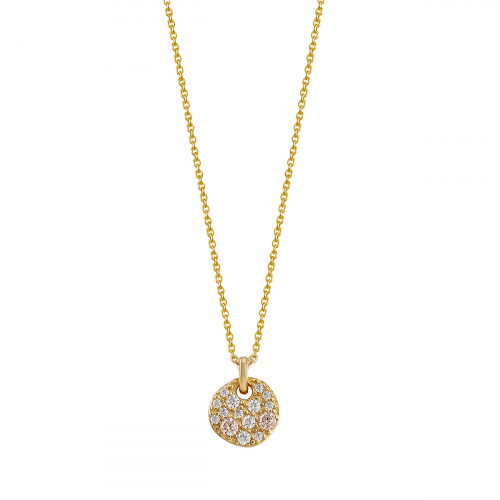 Luxoia - Xenox Classic Circle Gold Halskette - XS6092G