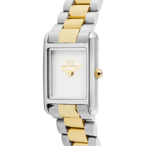 Luxoia - Daniel Wellington Bound Mini 3-Link Two Tone Gold - DW00100932