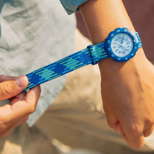 Luxoia - Flik Flak Loop in Blue - FPSP074