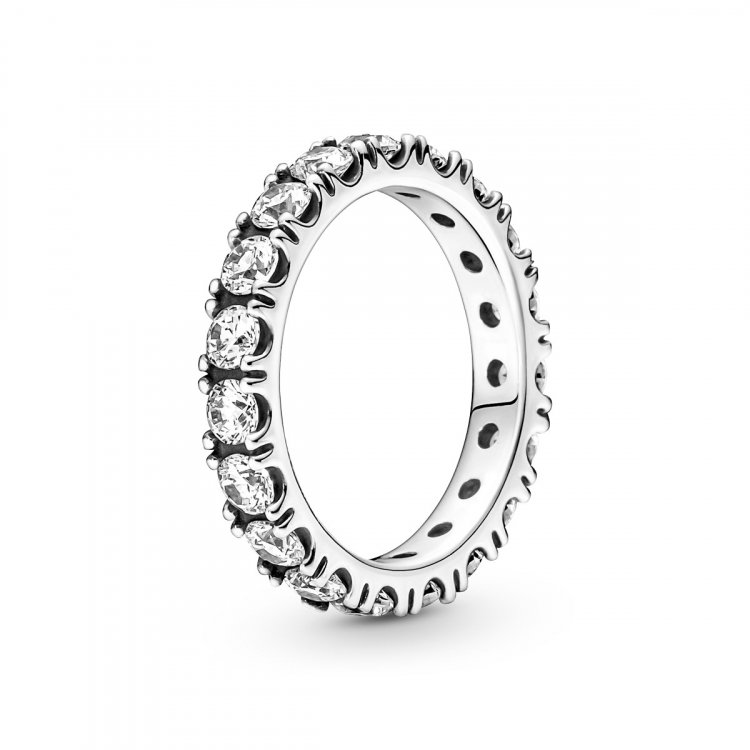 Pandora Funkelnde Reihe Ewigkeits Ring - 190050C01 - Luxoia