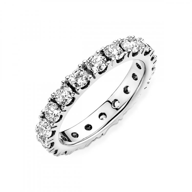 Pandora Funkelnde Reihe Ewigkeits Ring - 190050C01 - Luxoia