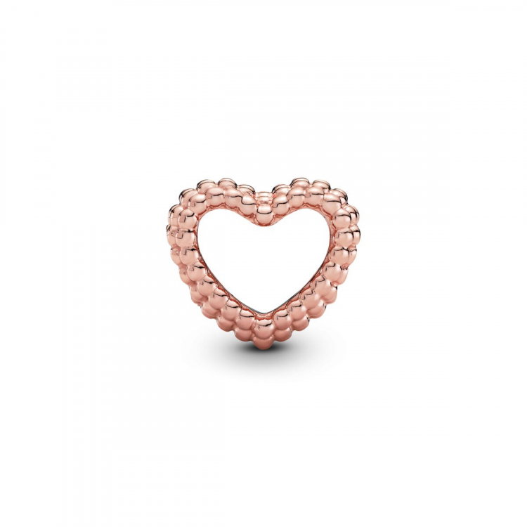 Pandora Offenes Metallperlen Herz Charm - 787516 - Luxoia